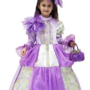 COSTUME DI CARNEVALE principessa orchidea