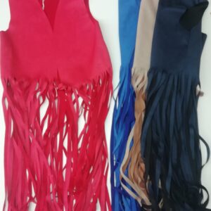 GILET FRANGE DONNA