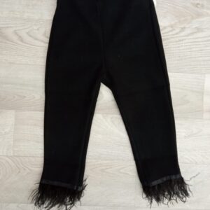 PANTALONE IN PANNO CON FRANGE BIMBA