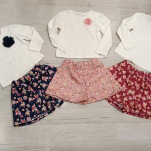 COMPLETO BIMBA MAGLIA+SHORTS
