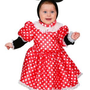 COSTUME CARNEVALE DI TOPOLETTA  minney BIMBA
