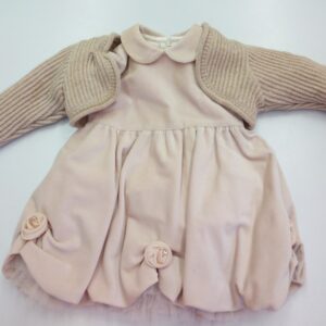 VESTITO CERIMONIA MANICA LUNGA  BIMBA - immagine 1