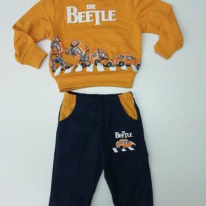 COMPLETO TUTA garzato  2PZ NEONATO - immagine 1