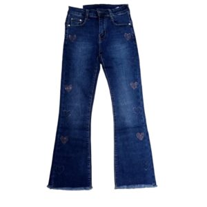 Jeans con cuori - immagine 1