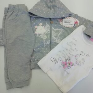 COMPLETO TUTA NEONATA 3PZ