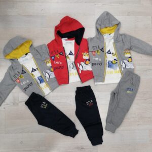 COMPLETO TUTA 3 PZ NEONATO