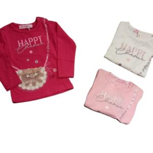 Maglia a maniche lunghe Neonata