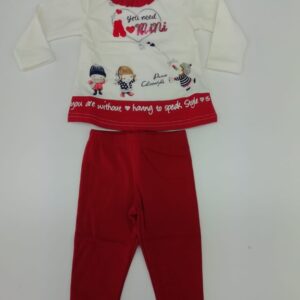 MAGLIA M/L+LEGGINGS NEONATA