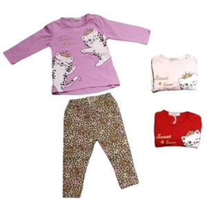 Completo Bambina in caldo cotone