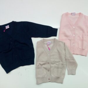 CARDIGAN BIMBA SCOLLO A V