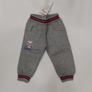 PANTALONI TUTA BIMBA /NEONATA IN CALDO COTONE