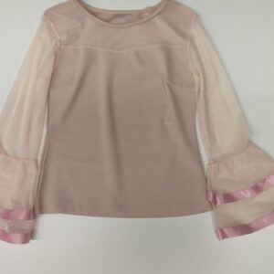 MAGLIA DONNA CON MANICA TRASPARENTE