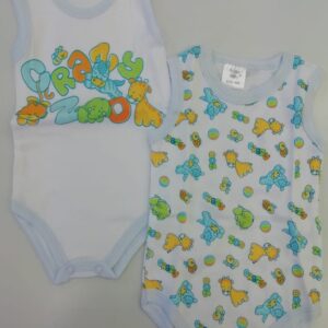 BODY S/MANICA NEONATO BI-PACK