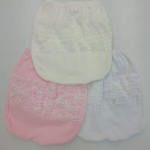 MUTANDINA CON riccetto  PIZZO ANATOMICA BIMBA