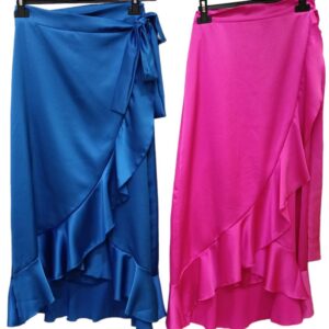 gonna lunga in raso donna