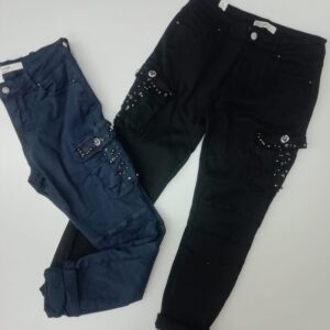 PANTALONE CON TASCONI DONNA