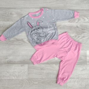 PIGIAMA BIMBA/NEONATA IN  CALDO COTONE