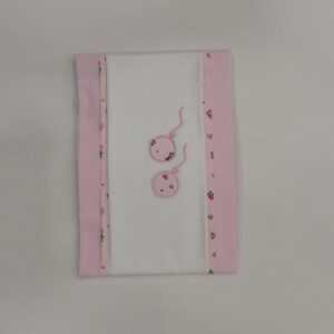 LENZUOLO CARROZZINA BIMBA NEONATA COTONE