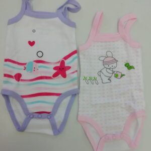 BODY SPALLINA STRETTA NEONATA BI-PACK