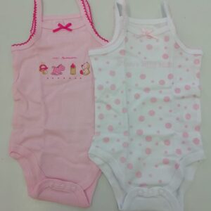 BODY SPALLINA STRETTA NEONATA BI-PACK