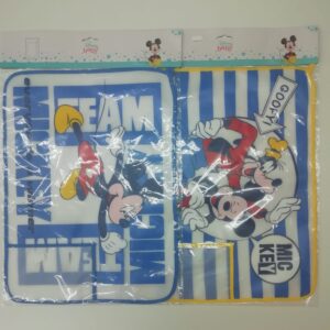 SET ASILO TOVAGLIETTA PORTA MERENDA BIMBO DISNEY