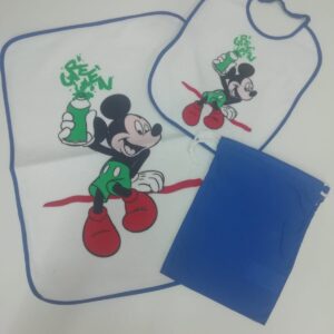 SET ASILO BIMBO DISNEY
TOVAGLIETTA,SACCHETTO,BAVETTA