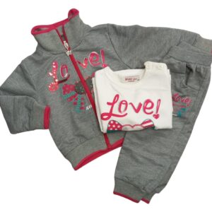 COMPLETO TUTA 3PZ NEONATA