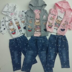 COMPLETO 3 PZ BIMBA NEONATA