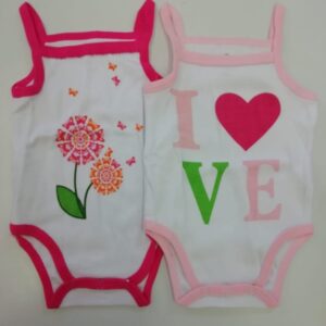 BODY SPALLINA STRETTA NEONATA BI-PACK