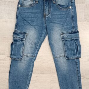 jeans cargo bimbo - immagine 1