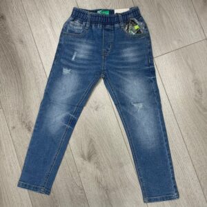 jeans con elastico - immagine 1