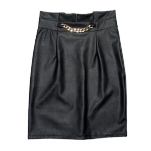 Gonna in ecopelle Donna