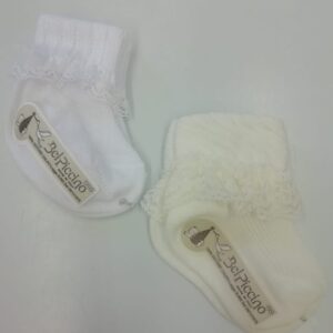 CALZINO CORTO CON RICCETTO BIMBA - immagine 1