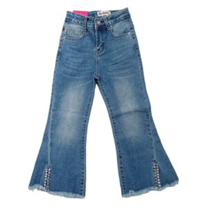 Jeans a zampa Bambina - immagine 1