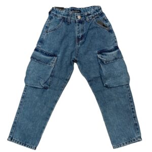 jeans cargo bambino