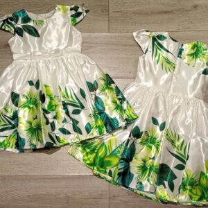 Vestito Cerimonia Bambina floreale