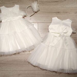 Vestito Cerimonia Bambina + Cerchietto