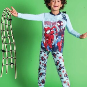 pigiama m/lunga spiderman