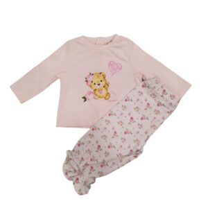 completo tutina 2 pezzi cotone