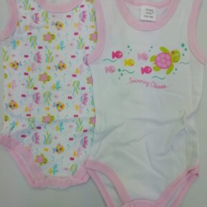 BODY CANOTTA NEONATA BI-PACK