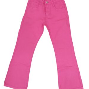 jeans colorato a zampa bambina - immagine 1