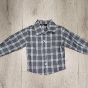 camicia bimbo a quadretti