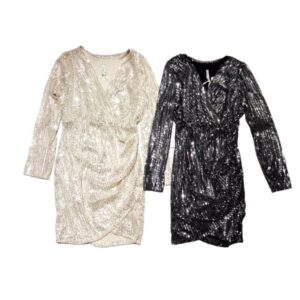 Vestito Pailettes Donna - immagine 1