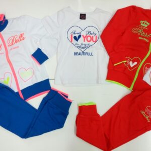 COMPLETO TUTA BIMBA 3PZ