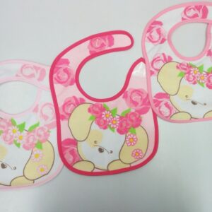 BAVETTA BIMBA STAMPATA PLASTIFICATA  CON STRAPPO BY BATUFFOLINI - immagine 1