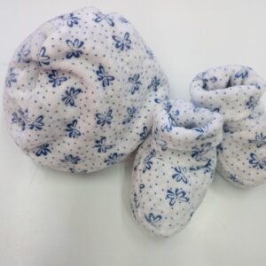 COORDINATO SET BERRETTO + SCARPINE BIANCO DISNEY