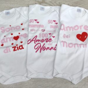 BODY COTONE MANICA CORTA CON SCRITTE