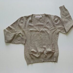 CARDIGAN laminato in filo di cotone BIMBA