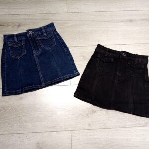 Gonna di jens Bimba con pieghe College