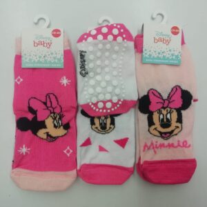 CALZA ANTISCIVOLO BIMBA COTONE MINNIE - immagine 1